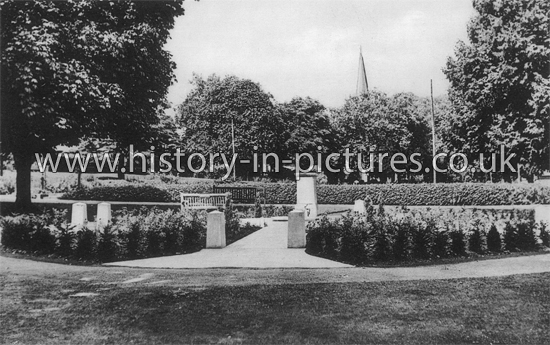 The Garden of Remembrance, Halstead, Essex. c.1930's